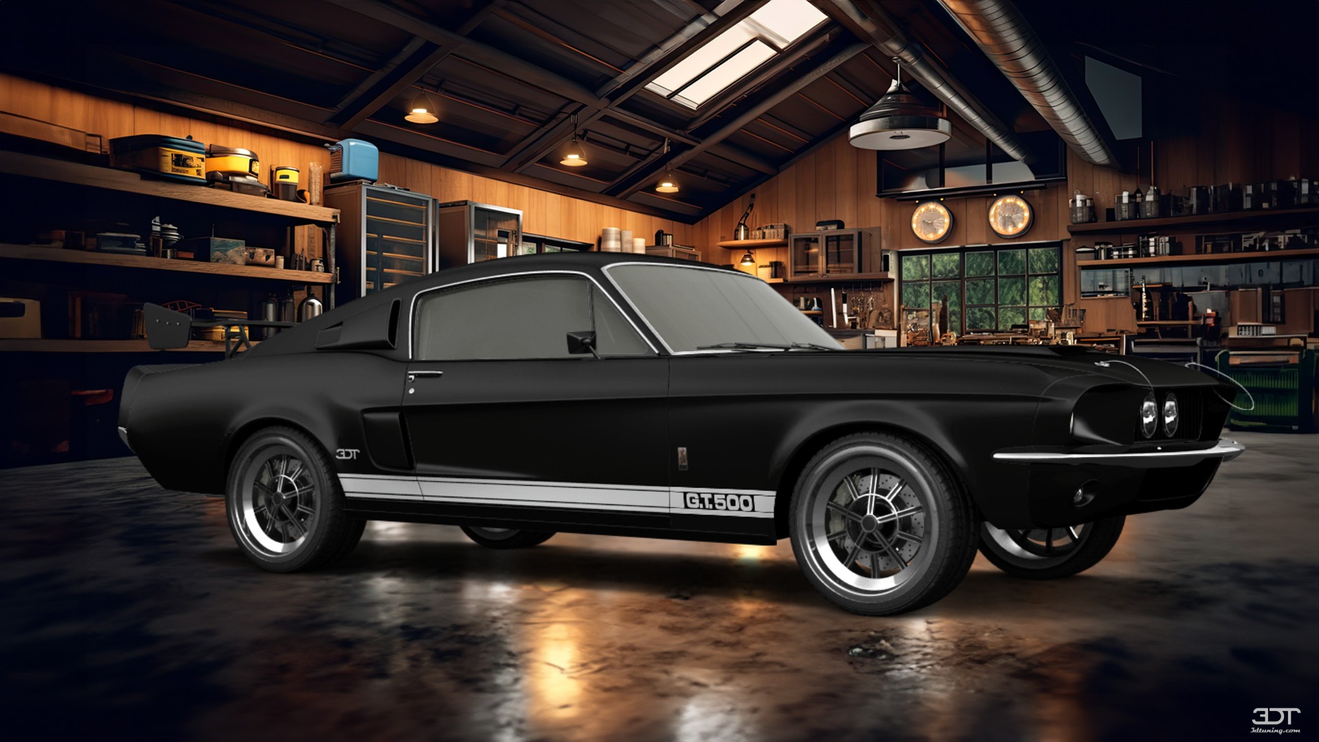 Mustang GT500 2 Door Coupe 1968 tuning