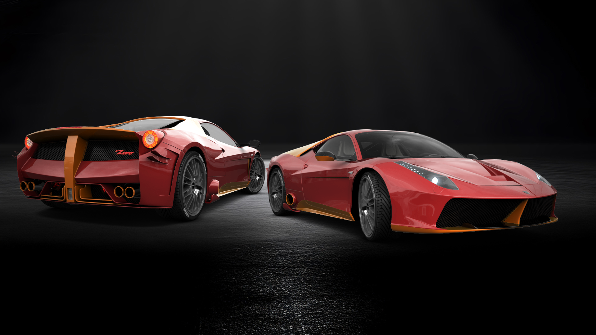 Ferrari 458 Italia 2 door spider 2010 tuning