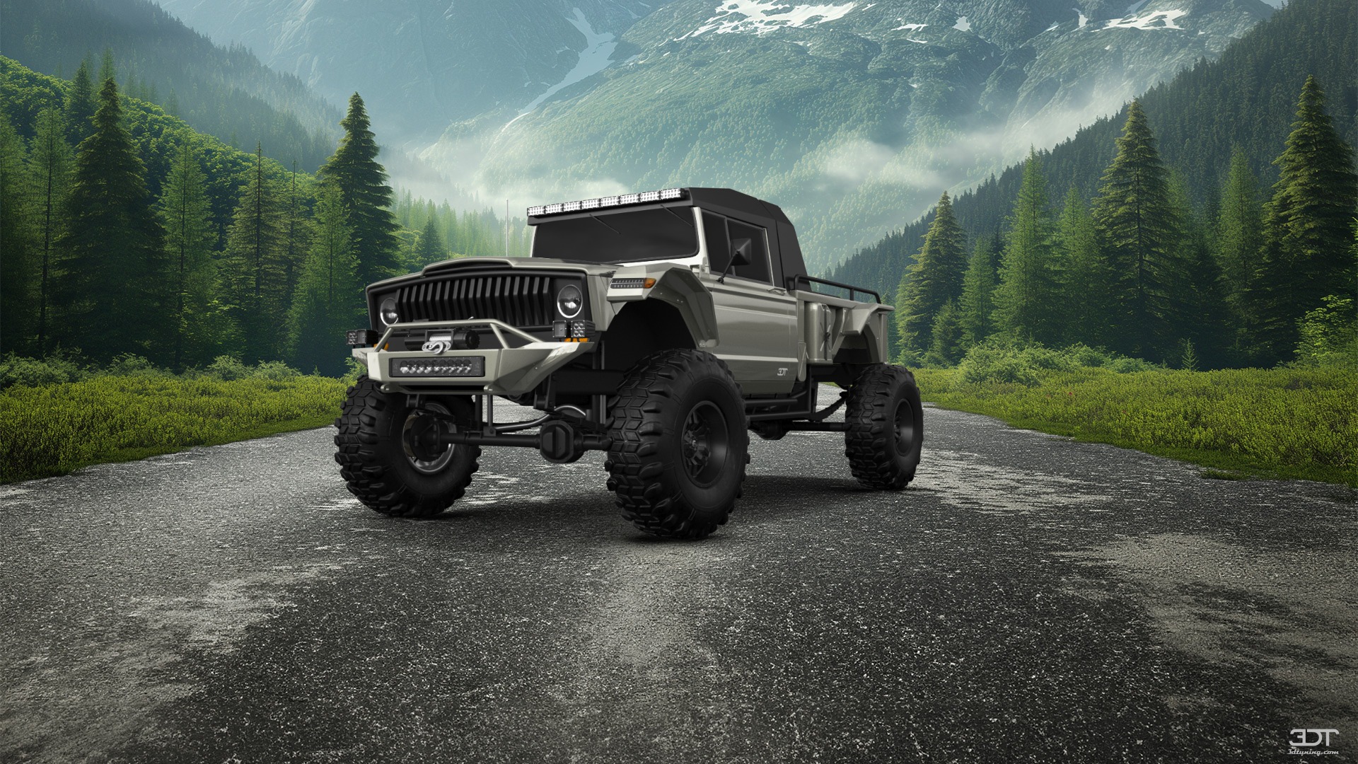 Jeep Kaiser M715 2 Door pickup truck 1968 tuning