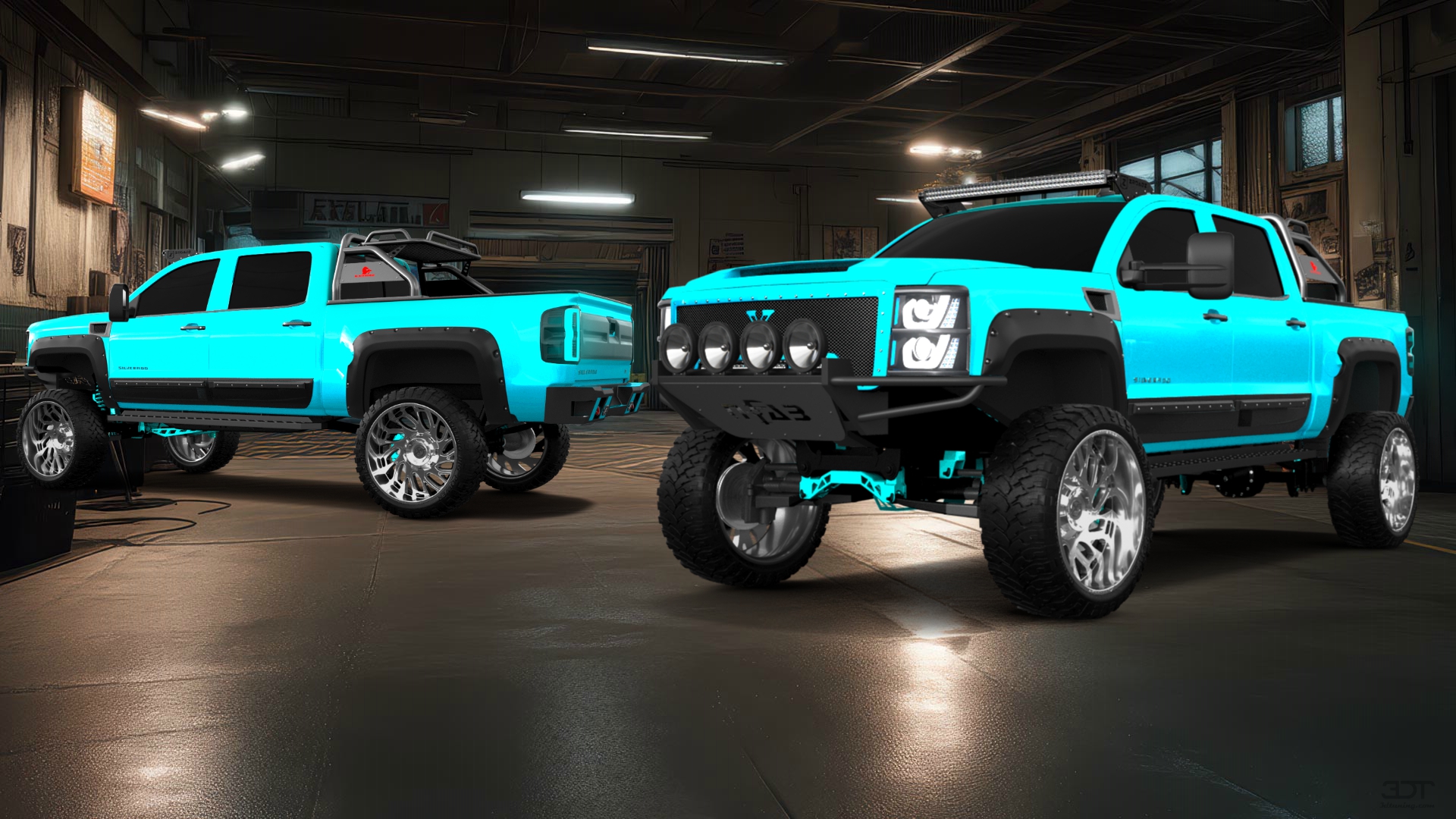 Chevrolet Silverado 1500 4 Door pickup truck 2014 tuning