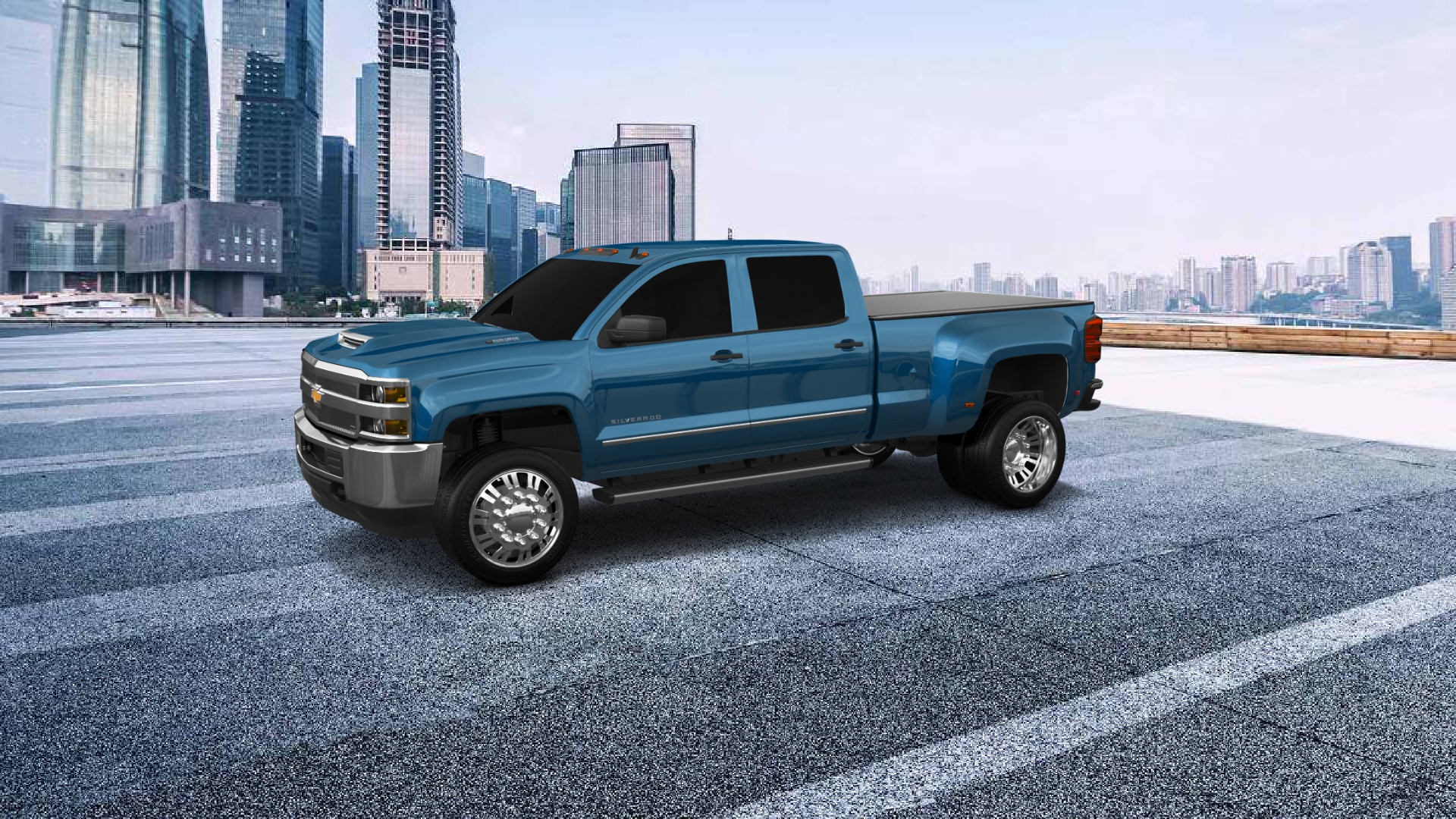 Chevrolet Silverado 3500 4 Door pickup truck 2015
