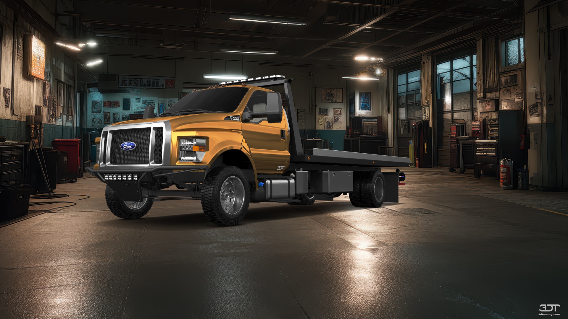 Ford F-650 Tow Truck Pickup 2016 tuning