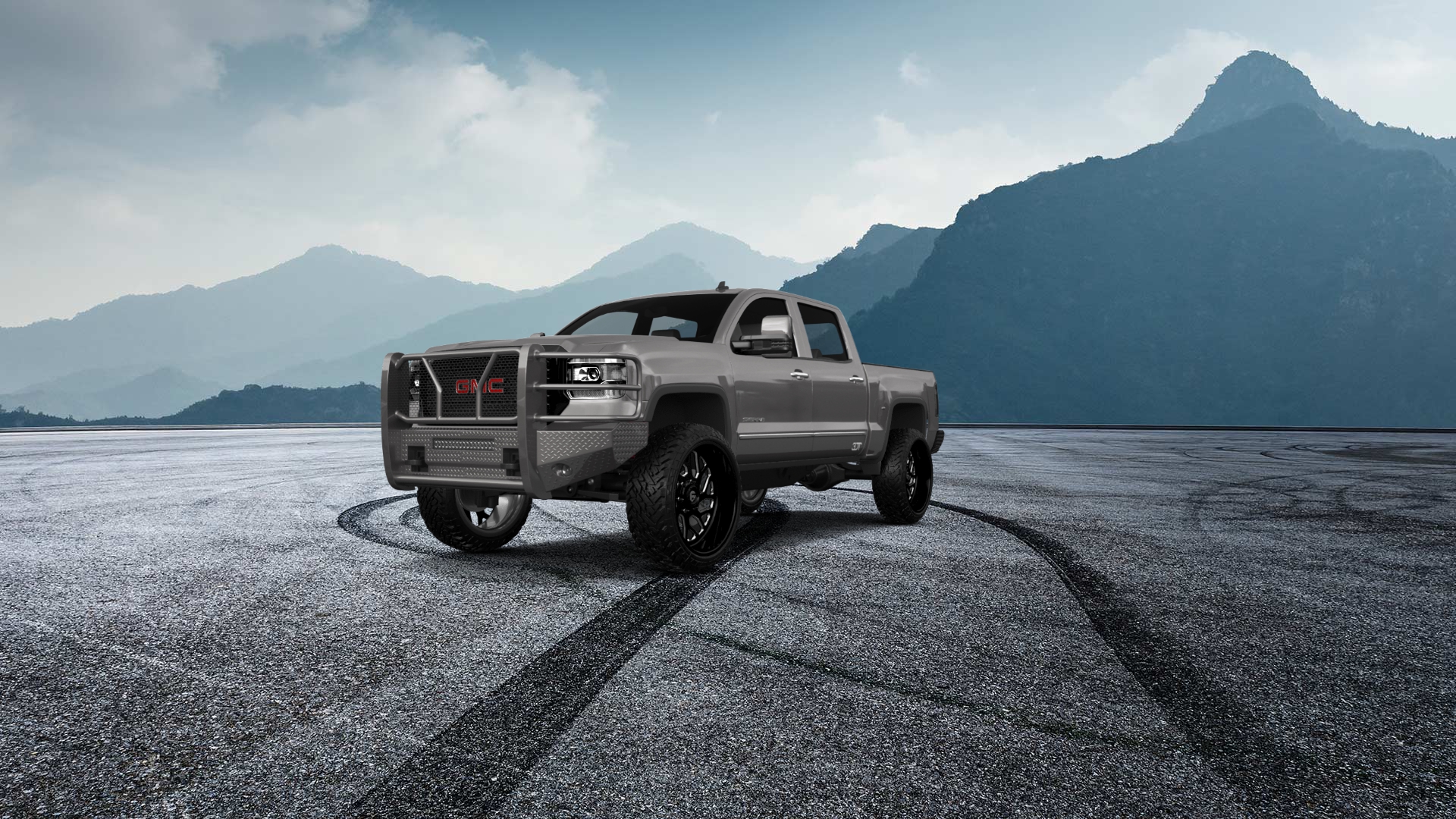 GMC Sierra 4 Door pickup truck 2014 tuning