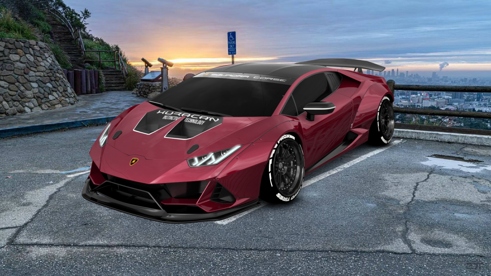 Lamborghini Huracan 2 Door Coupe 2014 tuning