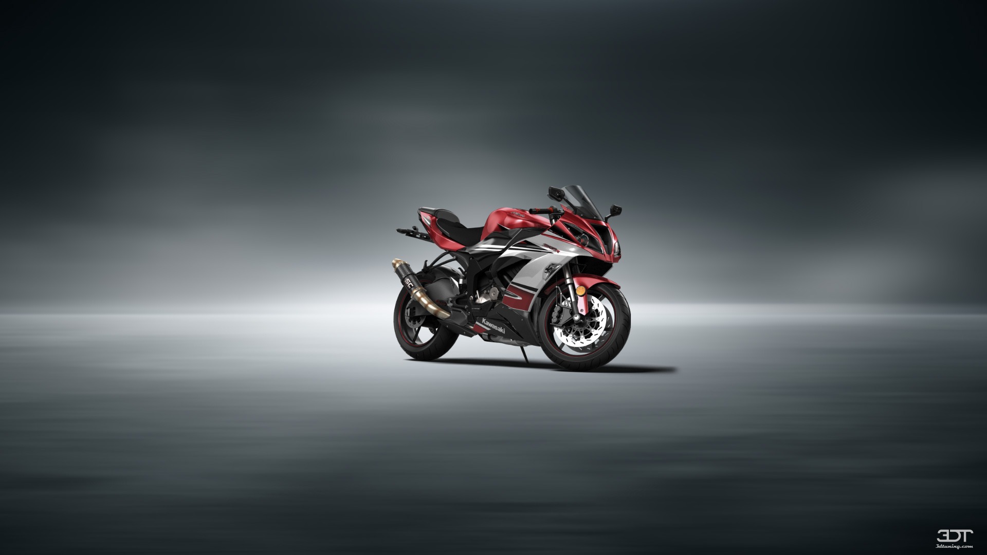 Kawasaki Ninja ZX 6R Sport Bike 2015 tuning