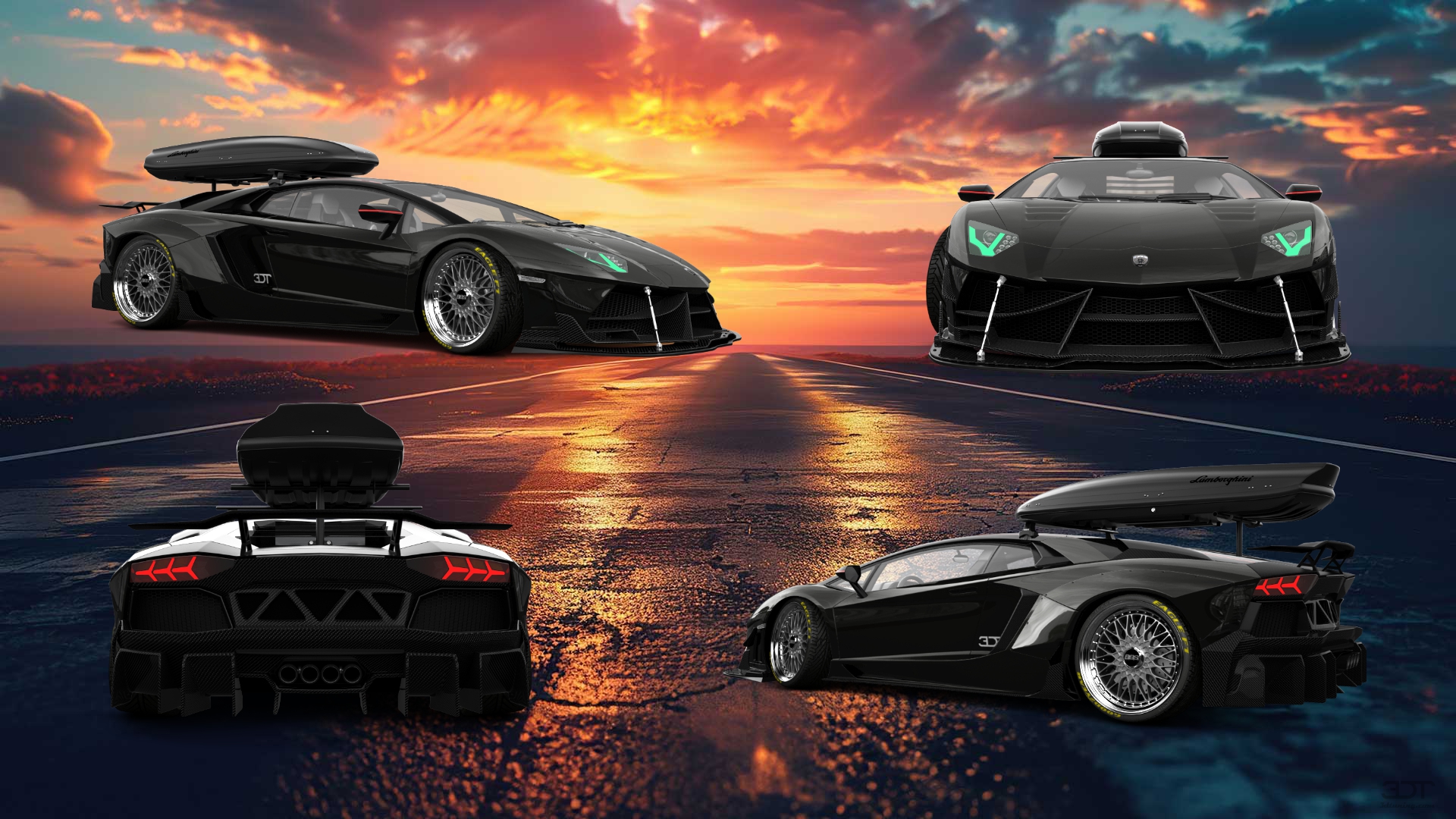 Lamborghini Aventador 2 Door Coupe 2012 tuning