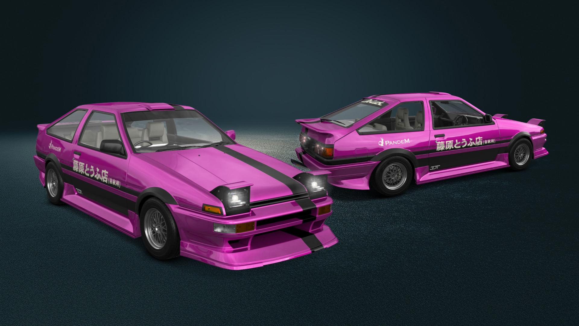 Toyota AE86 3 Door Hatchback 1985 tuning