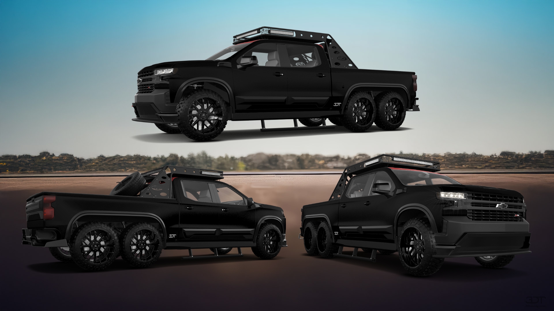 Chevrolet Silverado Hennessey Goliath 6X6 Truck 2020 tuning