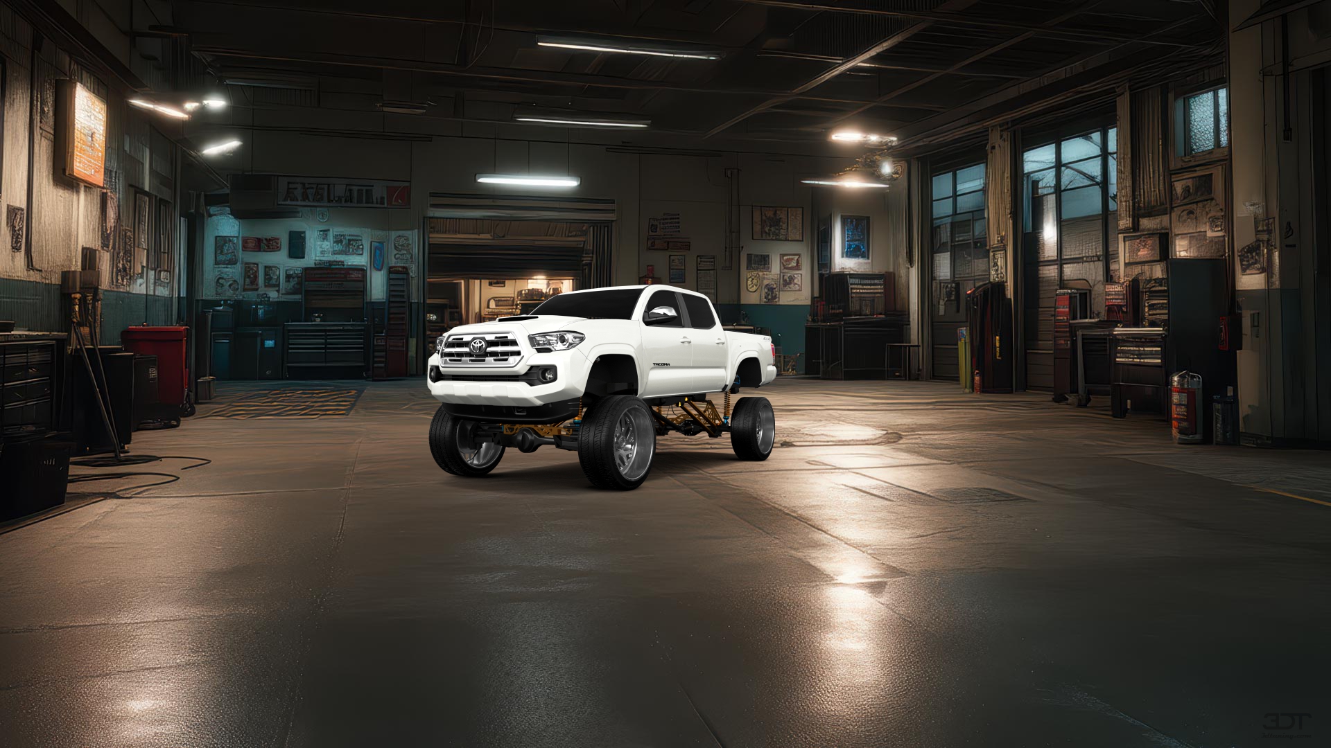 Toyota Tacoma 4 Door pickup truck 2018 tuning