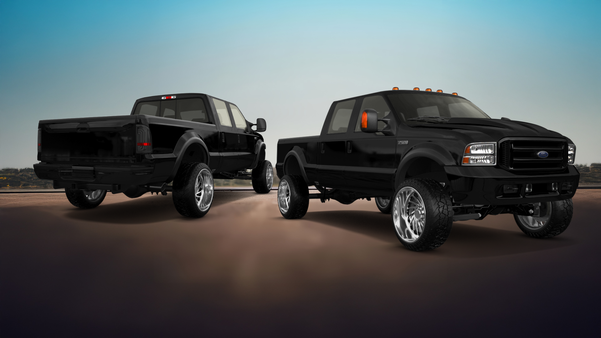 Ford F-250 Crew Cab 4 Door pickup truck 1999 Images