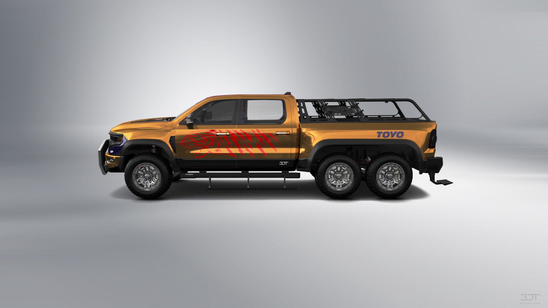 Tuning Dodge Ram Hennessey Mammoth 6X6 Truck 2021