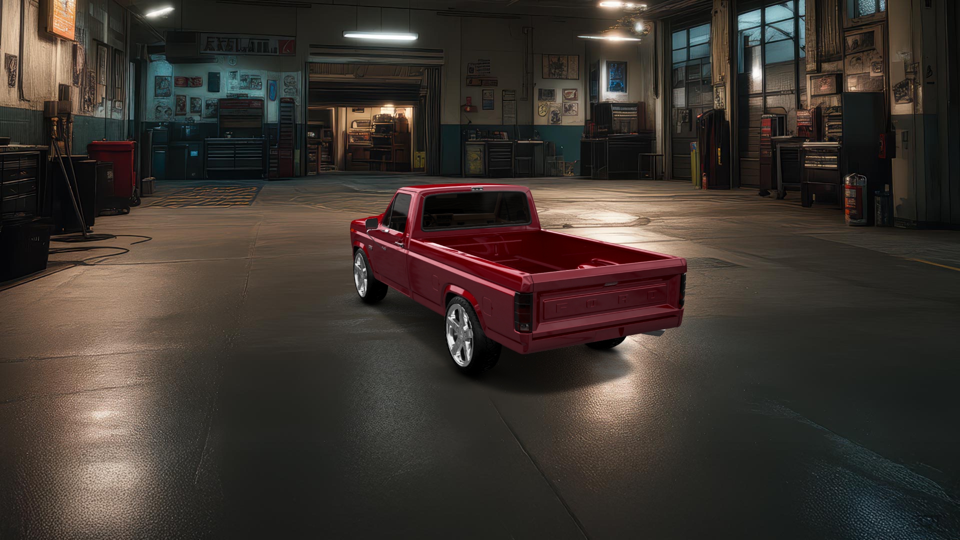 Ford F-150 2 Door pickup truck 1986 Immagini
