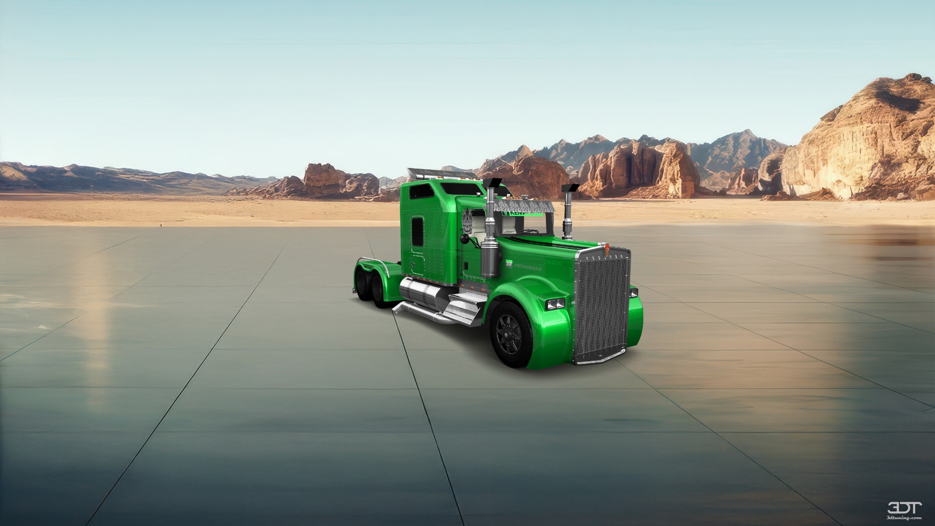 Kenworth W900 Sleeper Cab Truck 2015 tuning