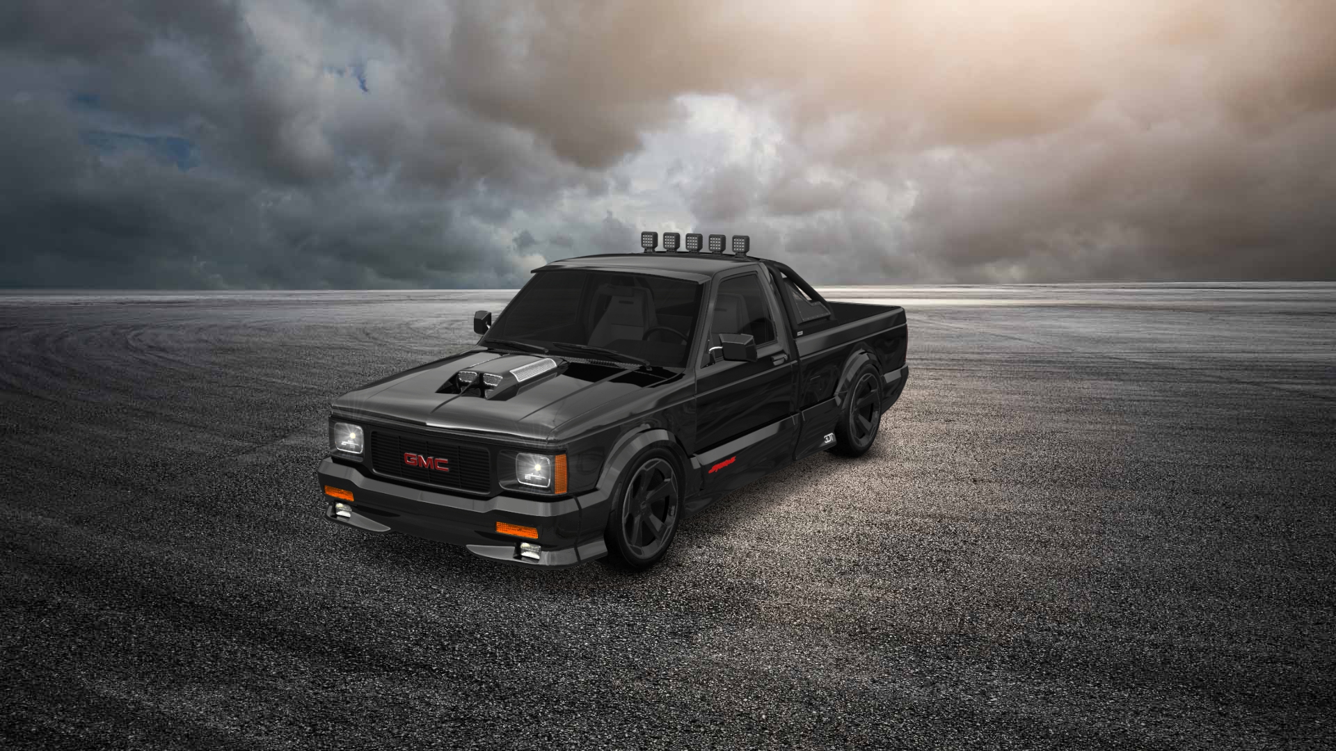 GMC Syclone 2 Door pickup truck 1991