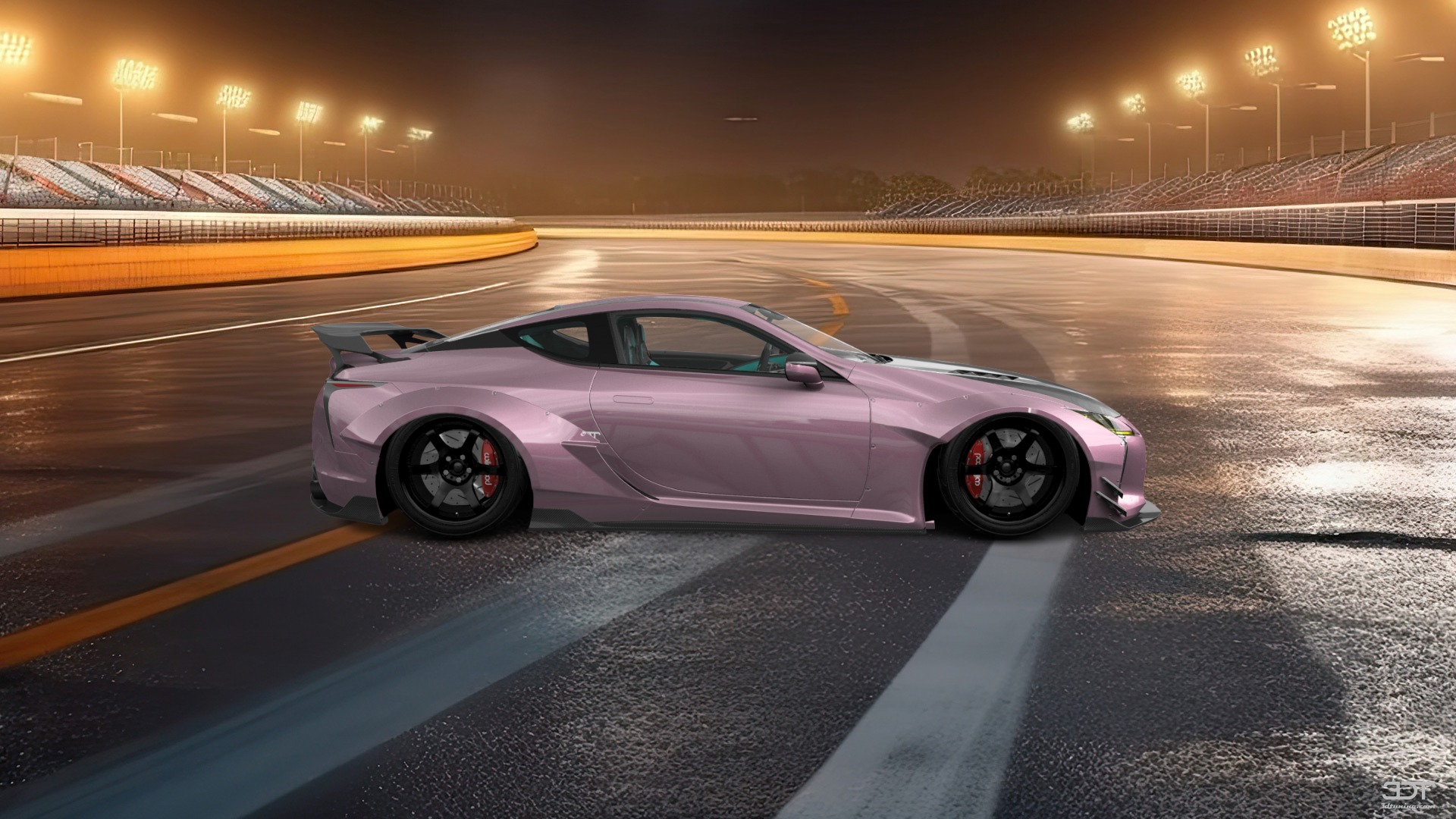 Lexus LC500 2 door fastback coupe 2017 tuning