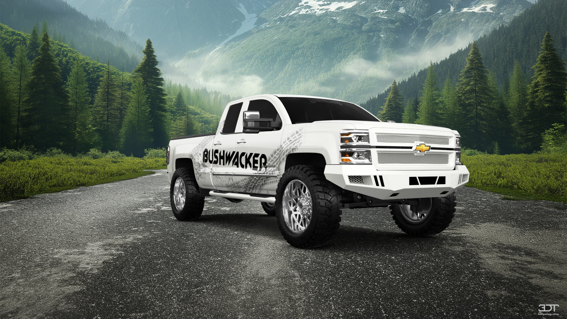 Chevrolet Silverado 1500 6.5 ft box 4 Door pickup truck 2014