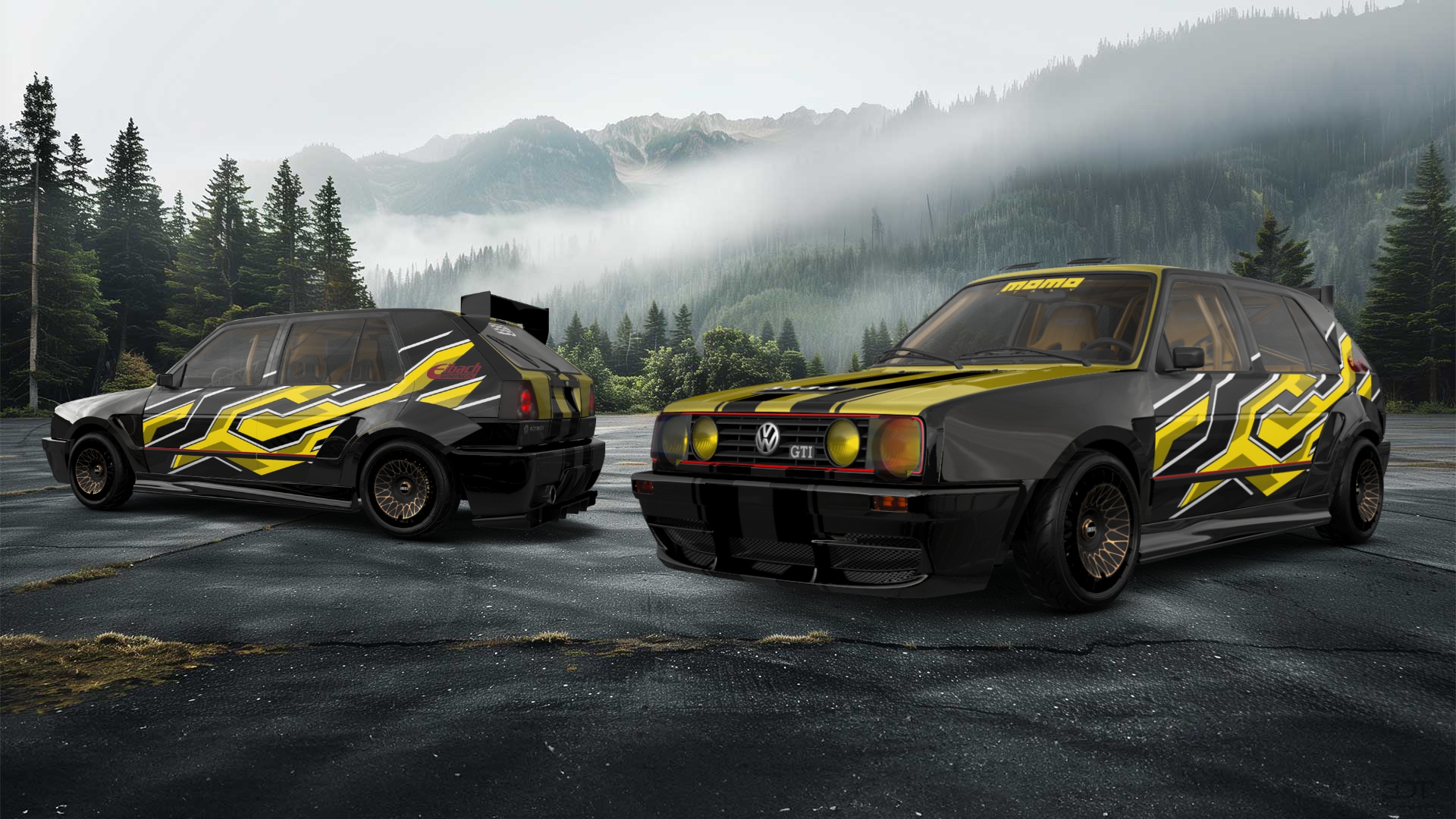 Volkswagen Golf Mk2 5 Door Hatchback 1983 tuning