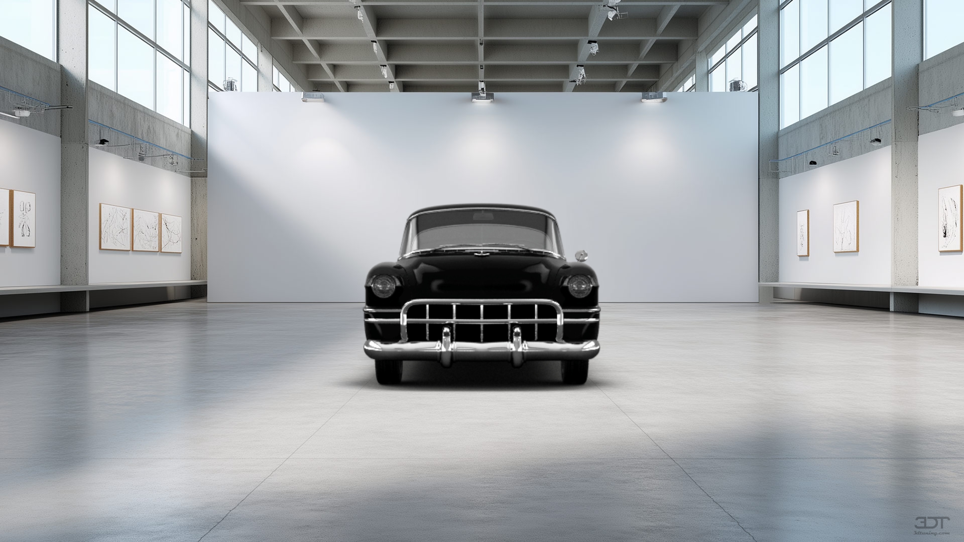 Cadillac De Ville Coupe 1956 tuning