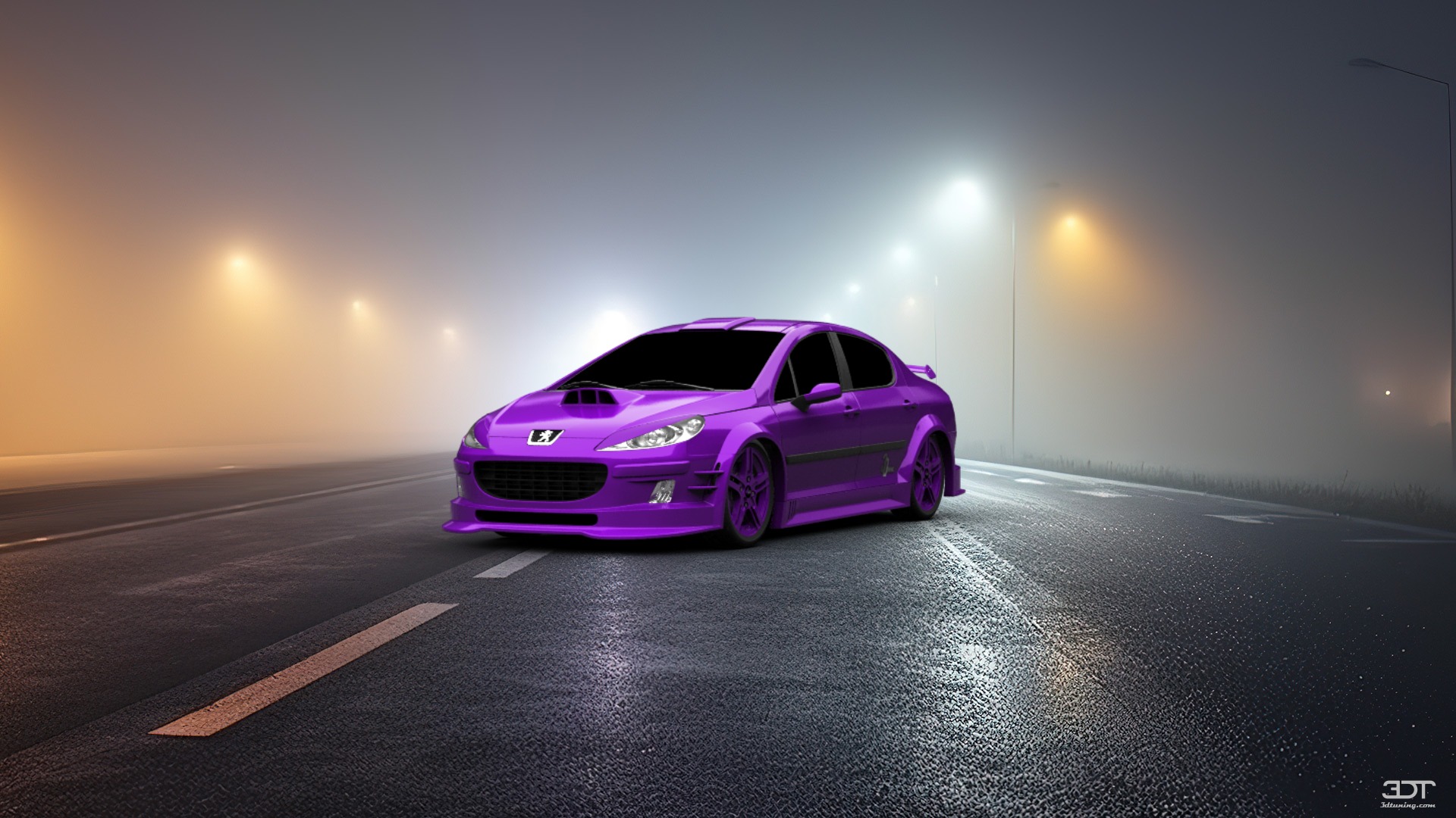 Peugeot 407 Sedan 2004 — 13 modifications by Дмитрий Павлов | 3DTuning