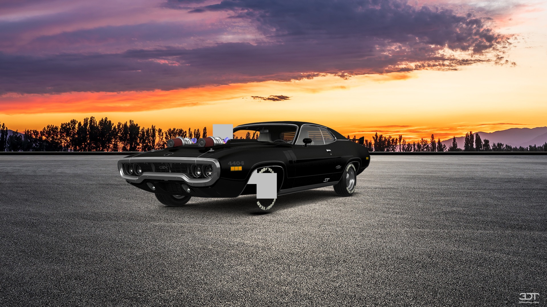 Plymouth GTX 2 Door Hardtop 1971