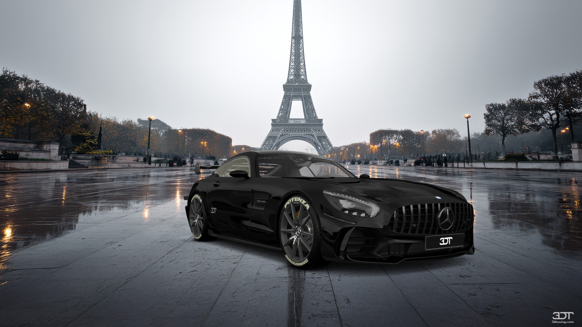 Mercedes AMG GT 2 door fastback coupe 2015 tuning