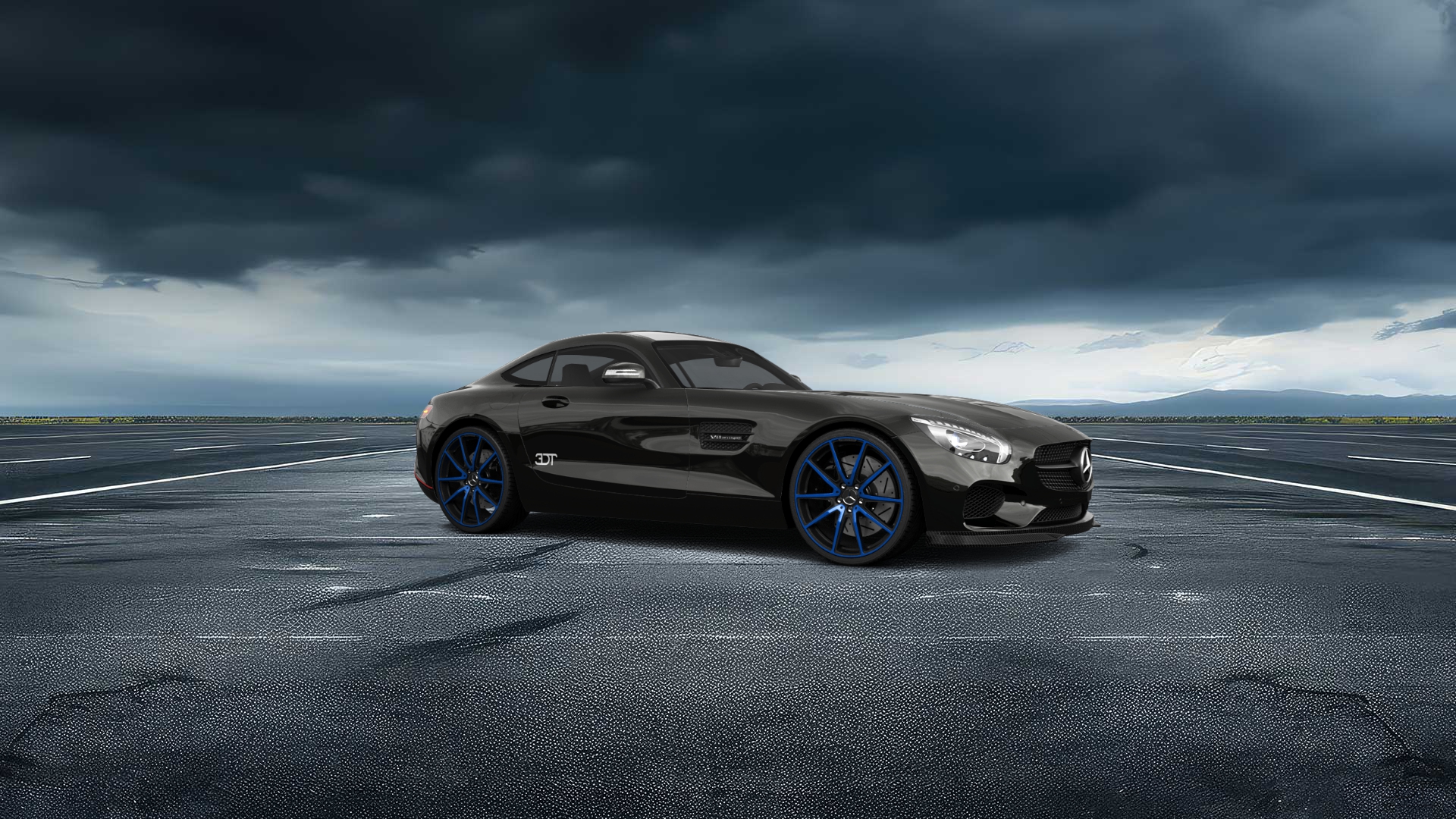 Mercedes AMG GT 2 door fastback coupe 2016 tuning