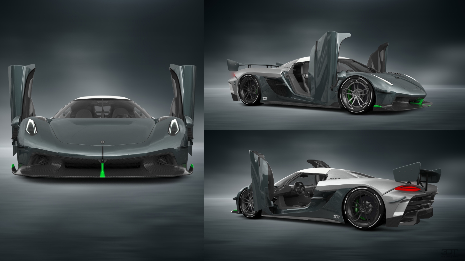 Koenigsegg Jesko 2 door targa top 2020