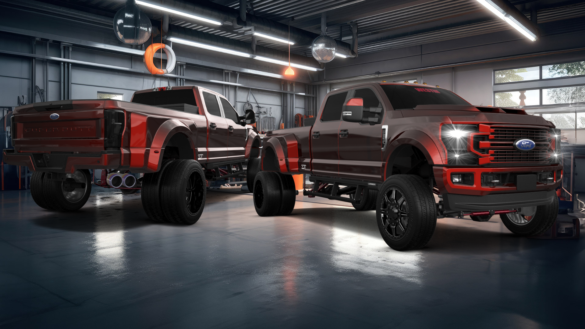 Ford F-350 DRW 4 Door pickup truck 2021 tuning