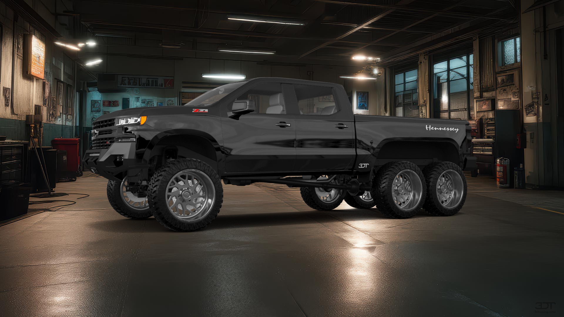 Chevrolet Silverado Hennessey Goliath 6X6 Truck 2020 tuning