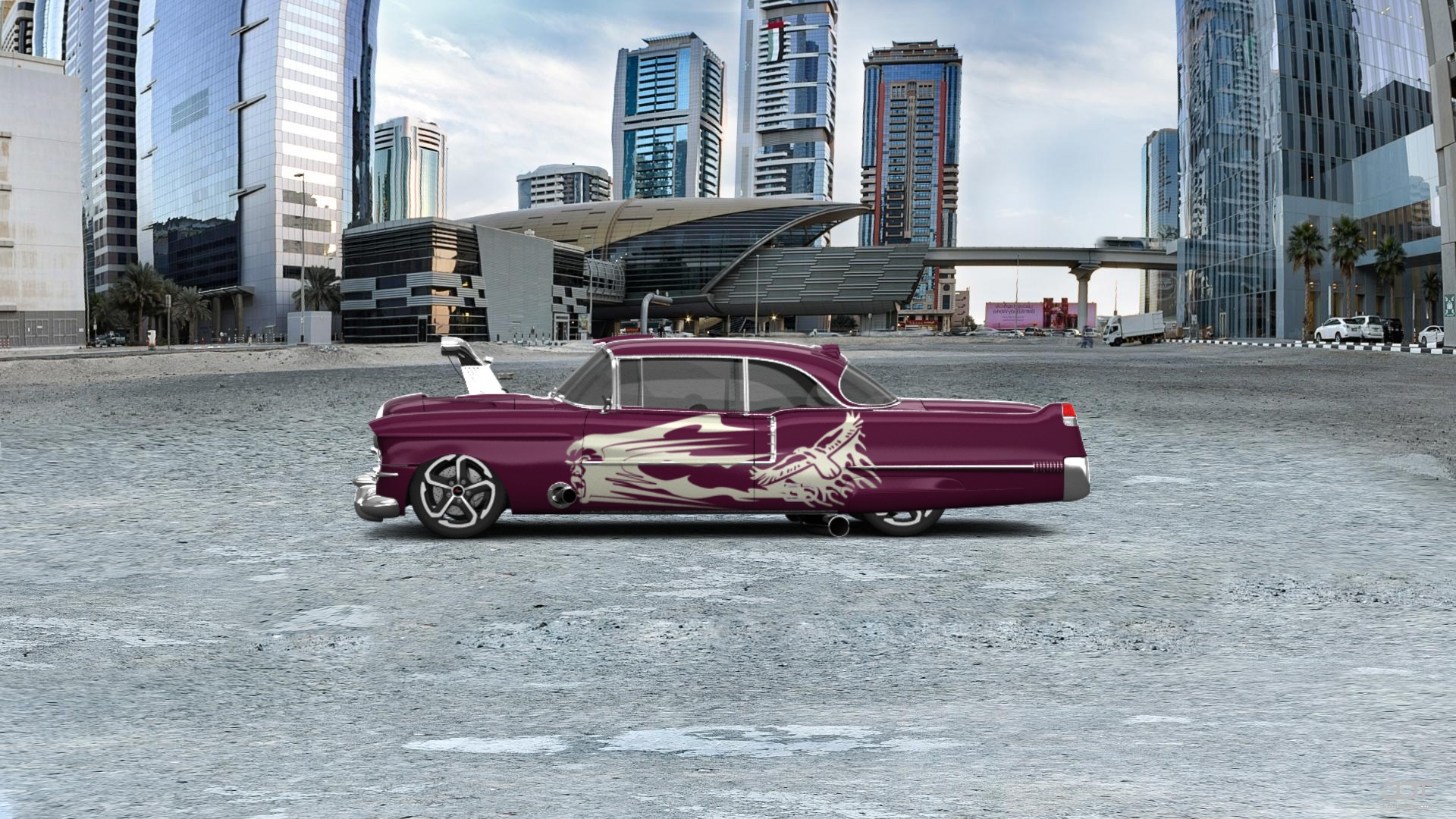 Cadillac De Ville Coupe 1956