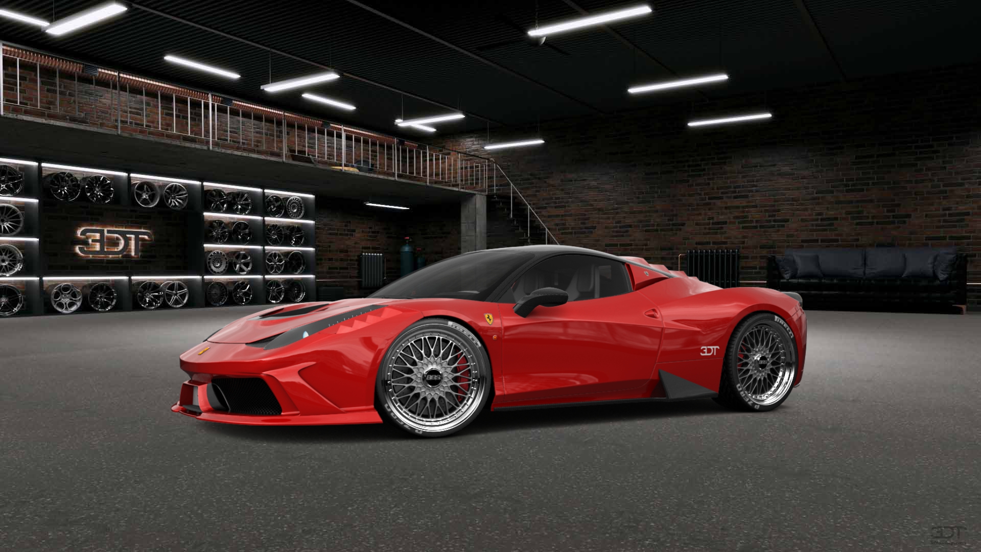 Ferrari 458 Italia 2 door spider 2010 tuning