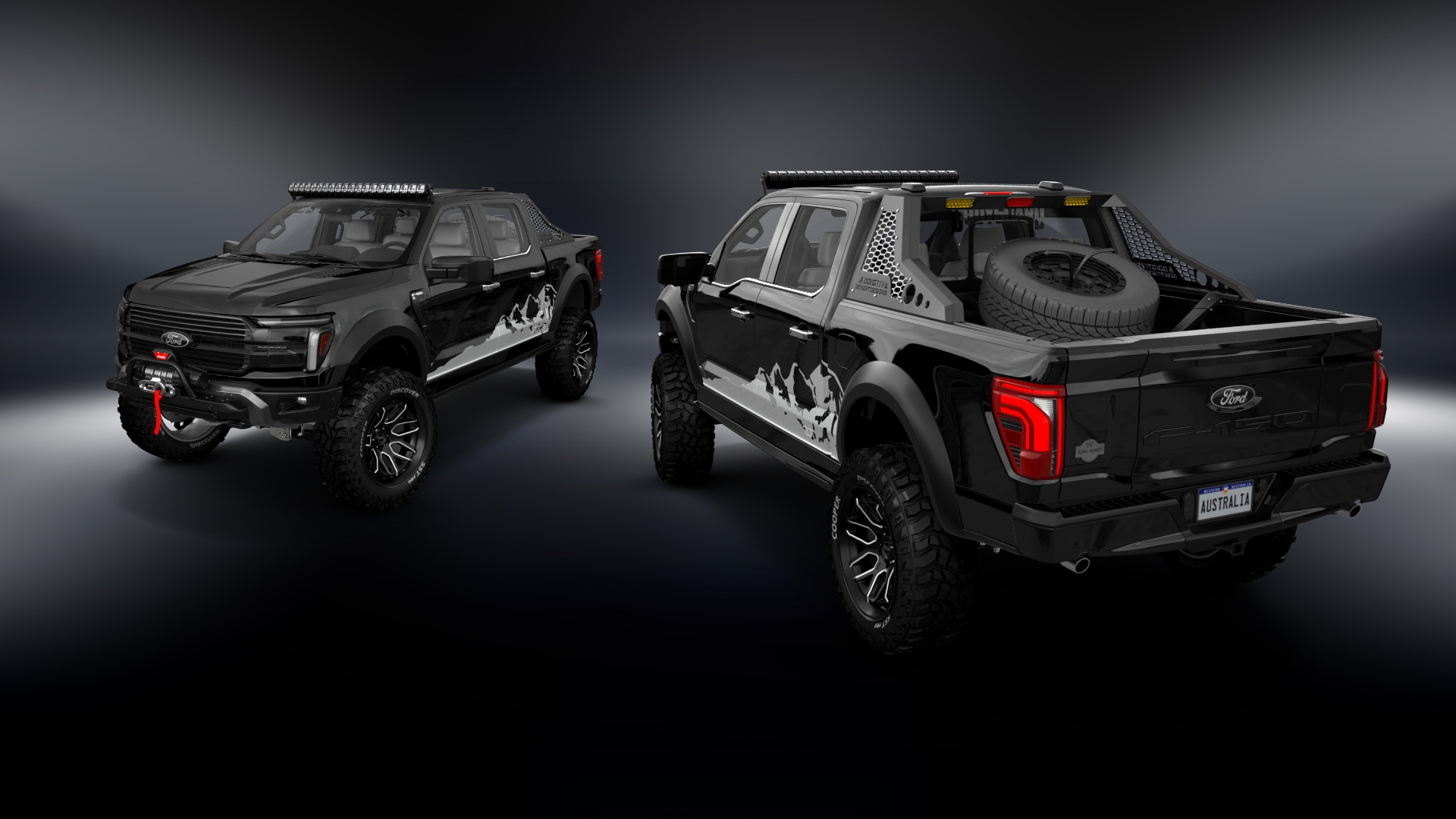 Ford F-150 SuperCrew 4 Door pickup truck 2024 tuning