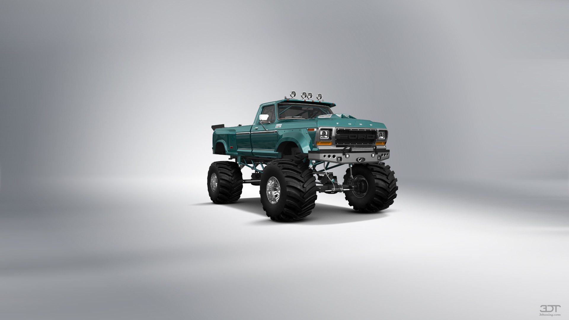 Ford F-350 Dually Regular Cab 2 Door pickup truck 1978 tuning