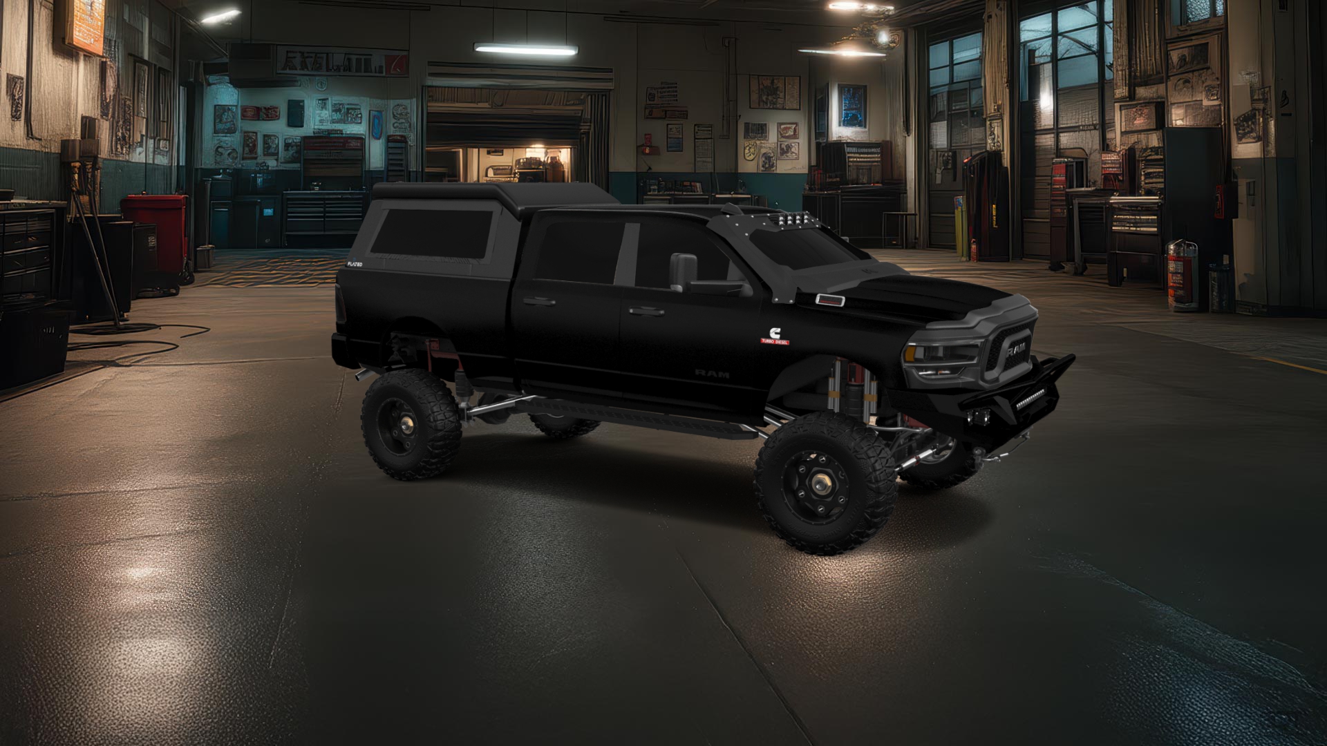 Dodge Ram 2500 4 Door pickup truck 2020 tuning
