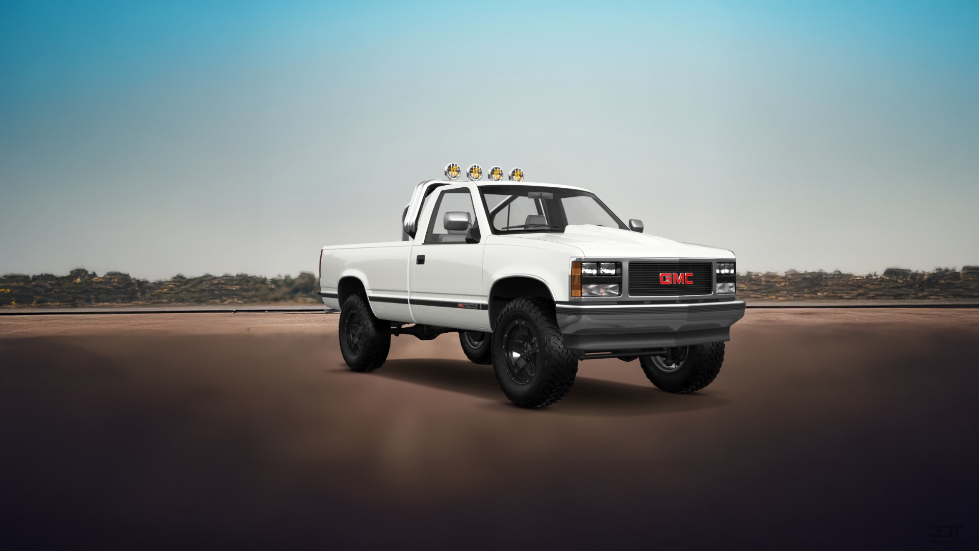 GMC Sierra 1500 2 Door pickup truck 1988 tuning