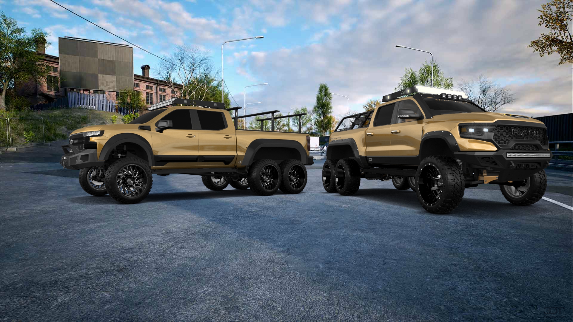 Chevrolet Silverado Hennessey Goliath 6X6 Truck 2020 tuning