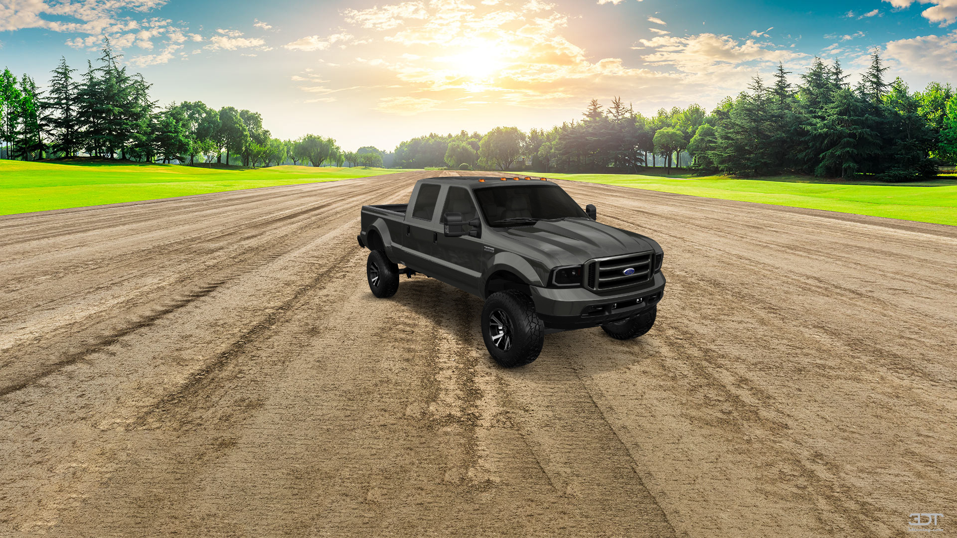 Ford F-250 Crew Cab 4 Door pickup truck 1999
