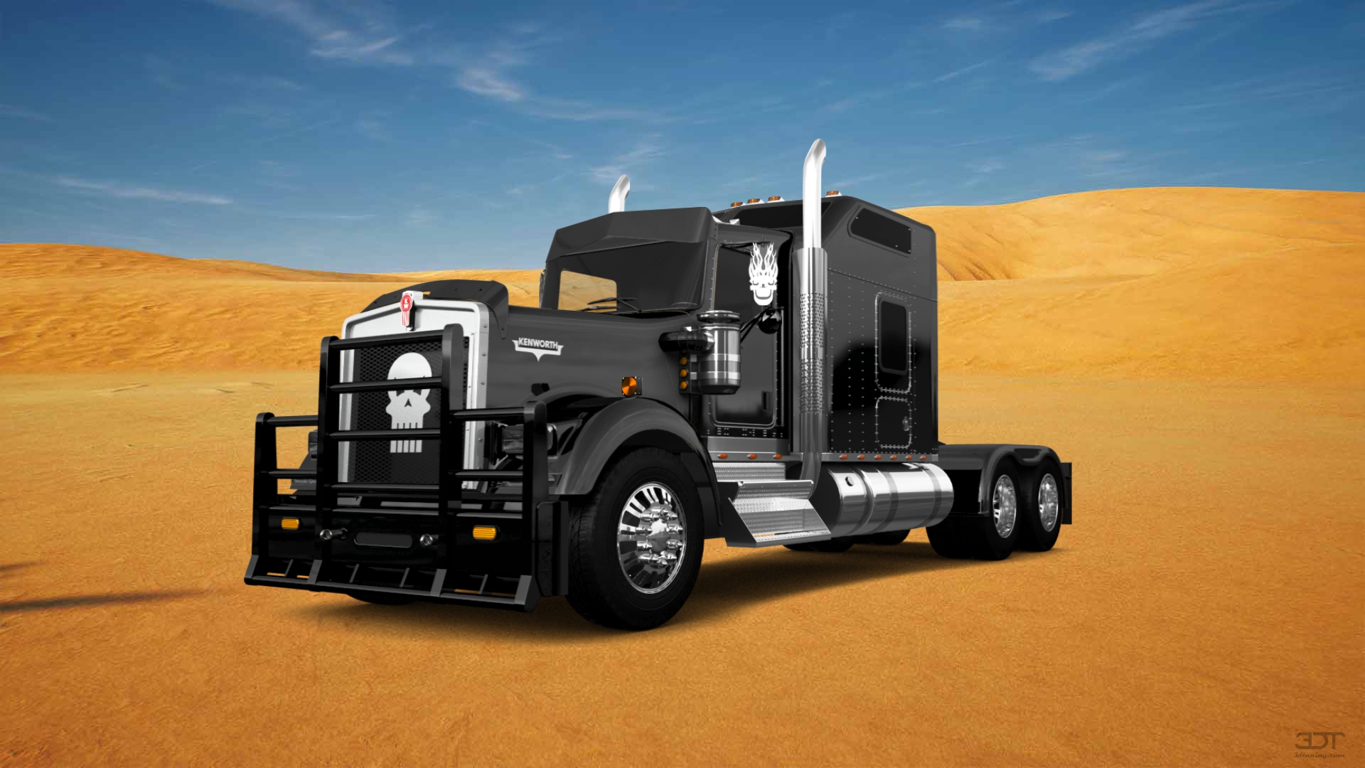 Kenworth W900 Sleeper Cab Truck 2015 tuning