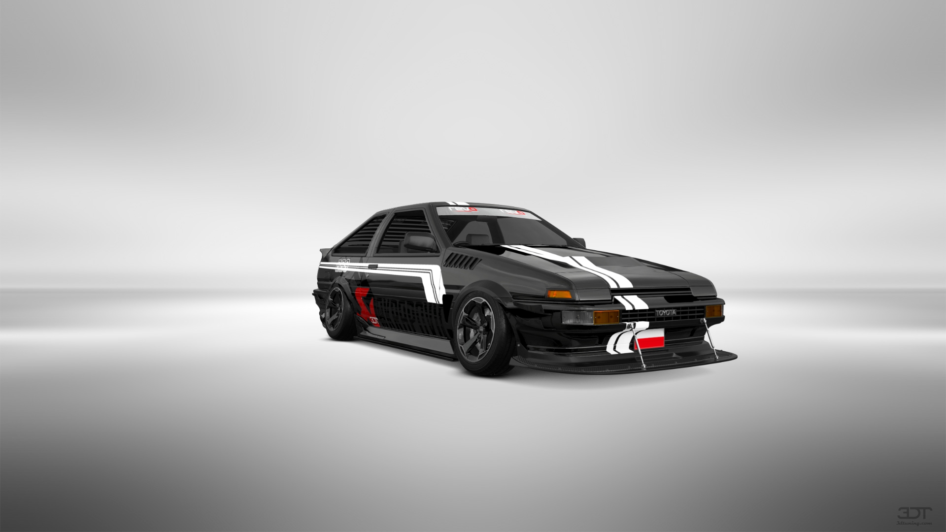 Toyota AE86 3 Door Hatchback 1985 tuning