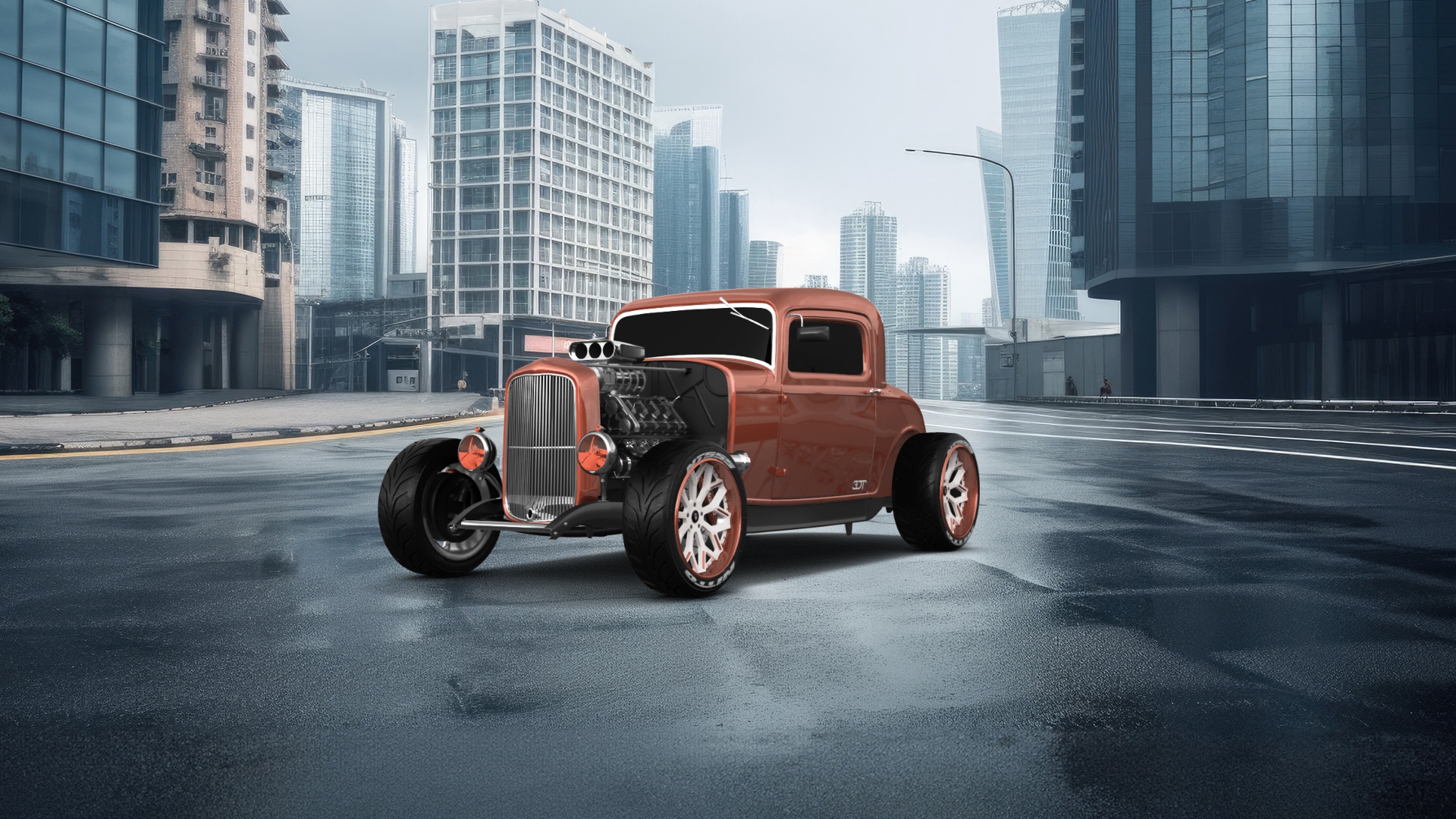Ford Model B Deluxe 2 Door Coupe 1932