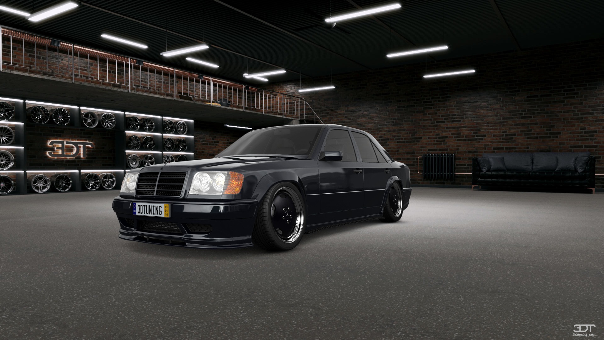 Mercedes E-Class Sedan 1984 tuning