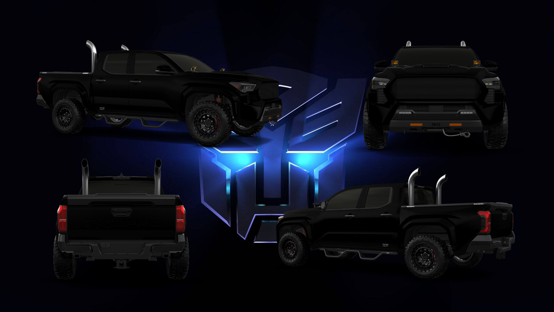 Toyota Tacoma Crew Cab 4 Door pickup truck 2024 tuning