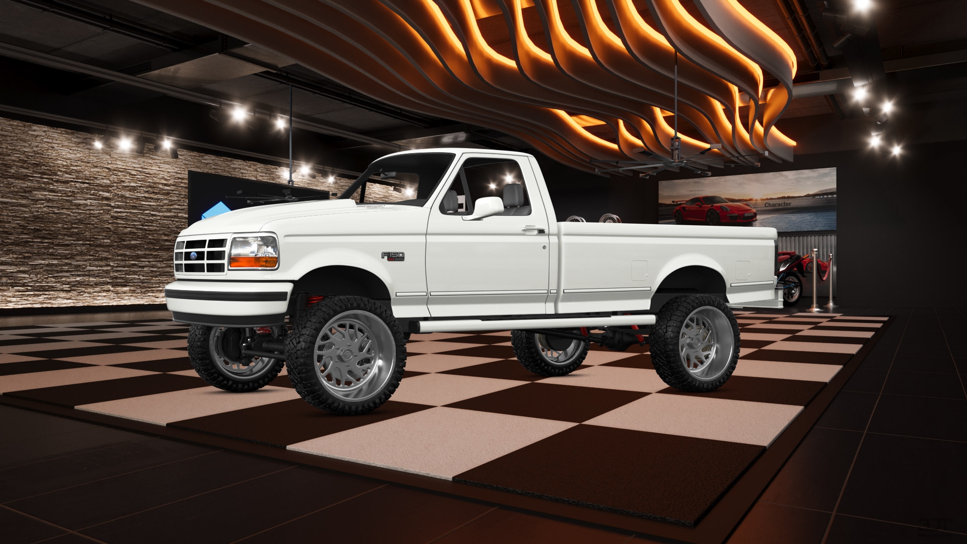 Ford F-150 Regular Cab 2 Door pickup truck 1992
