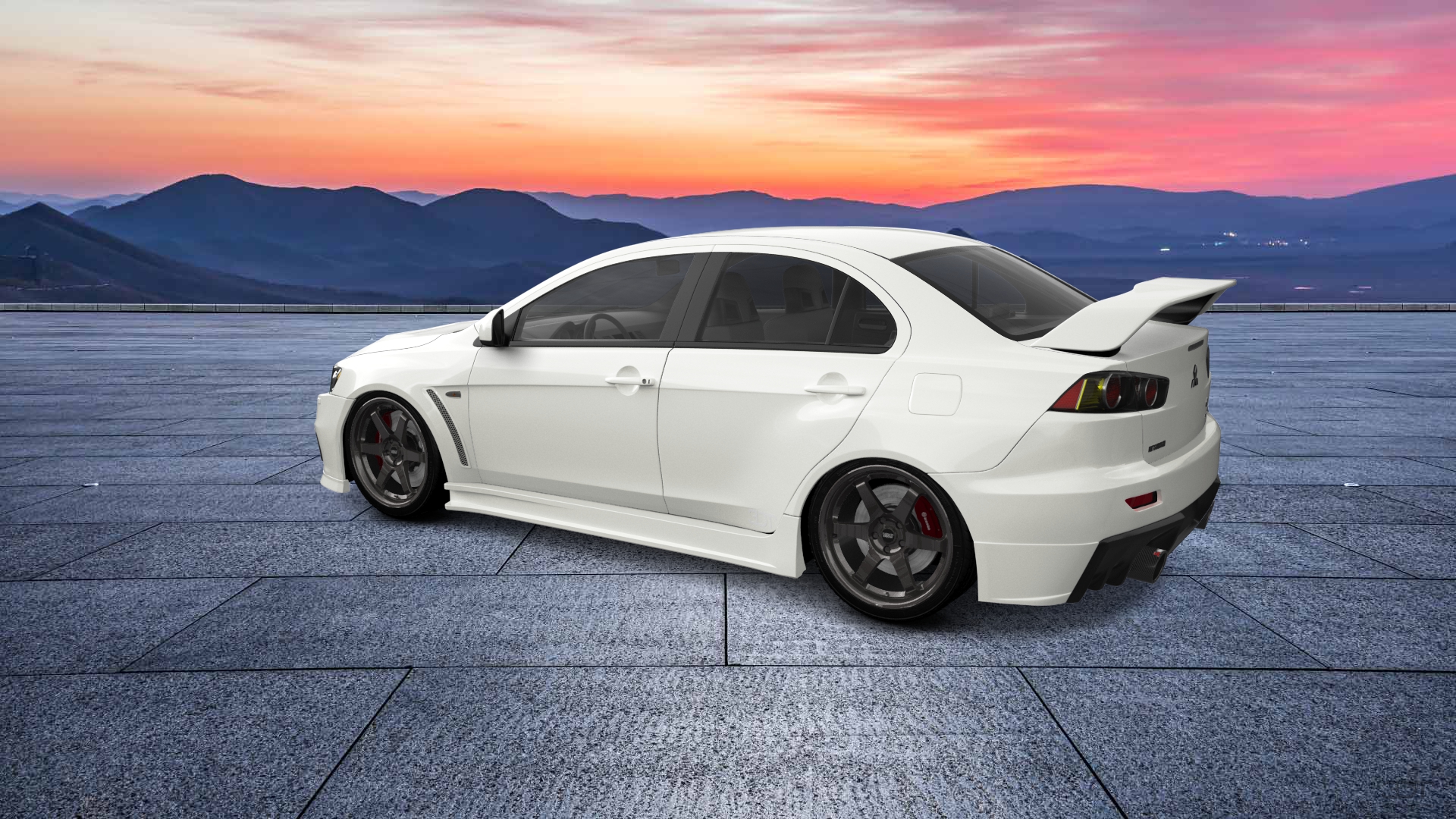 Mitsubishi Lancer Evolution X Sedan 2008