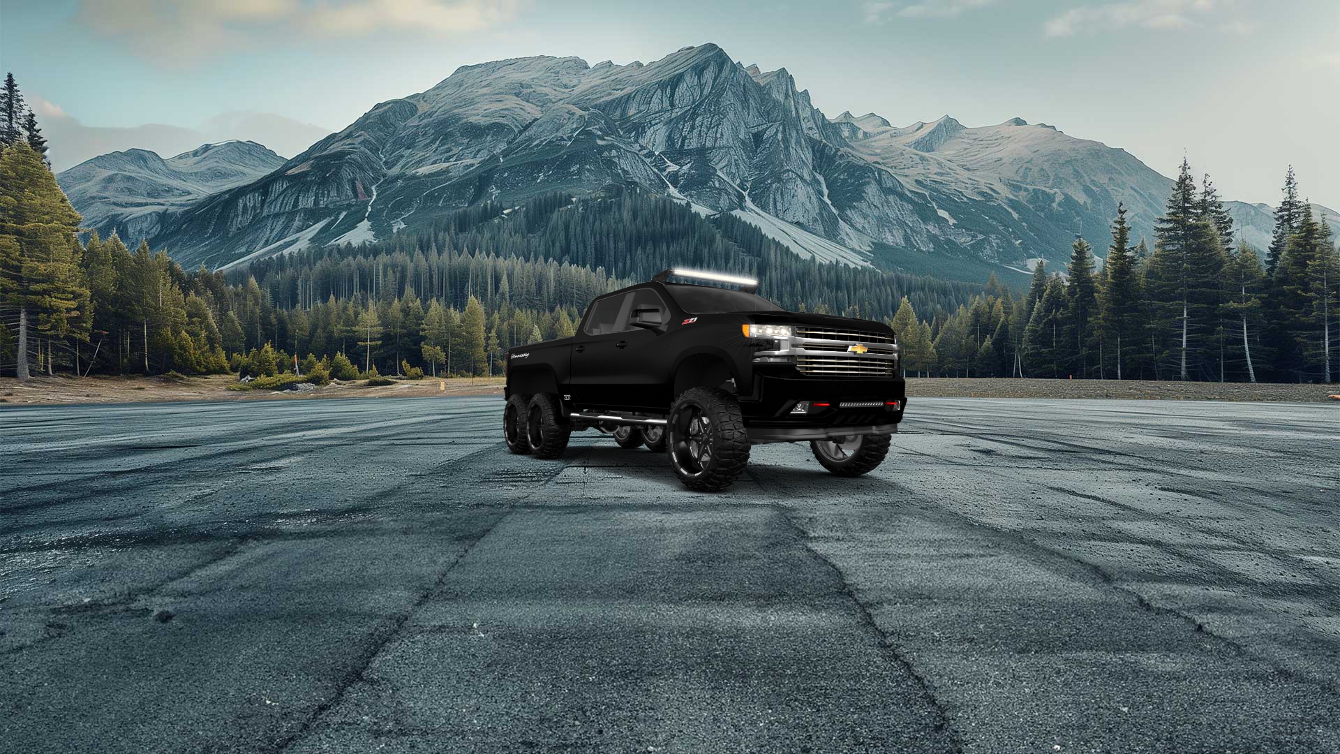 Chevrolet Silverado Hennessey Goliath 6X6 Truck 2020