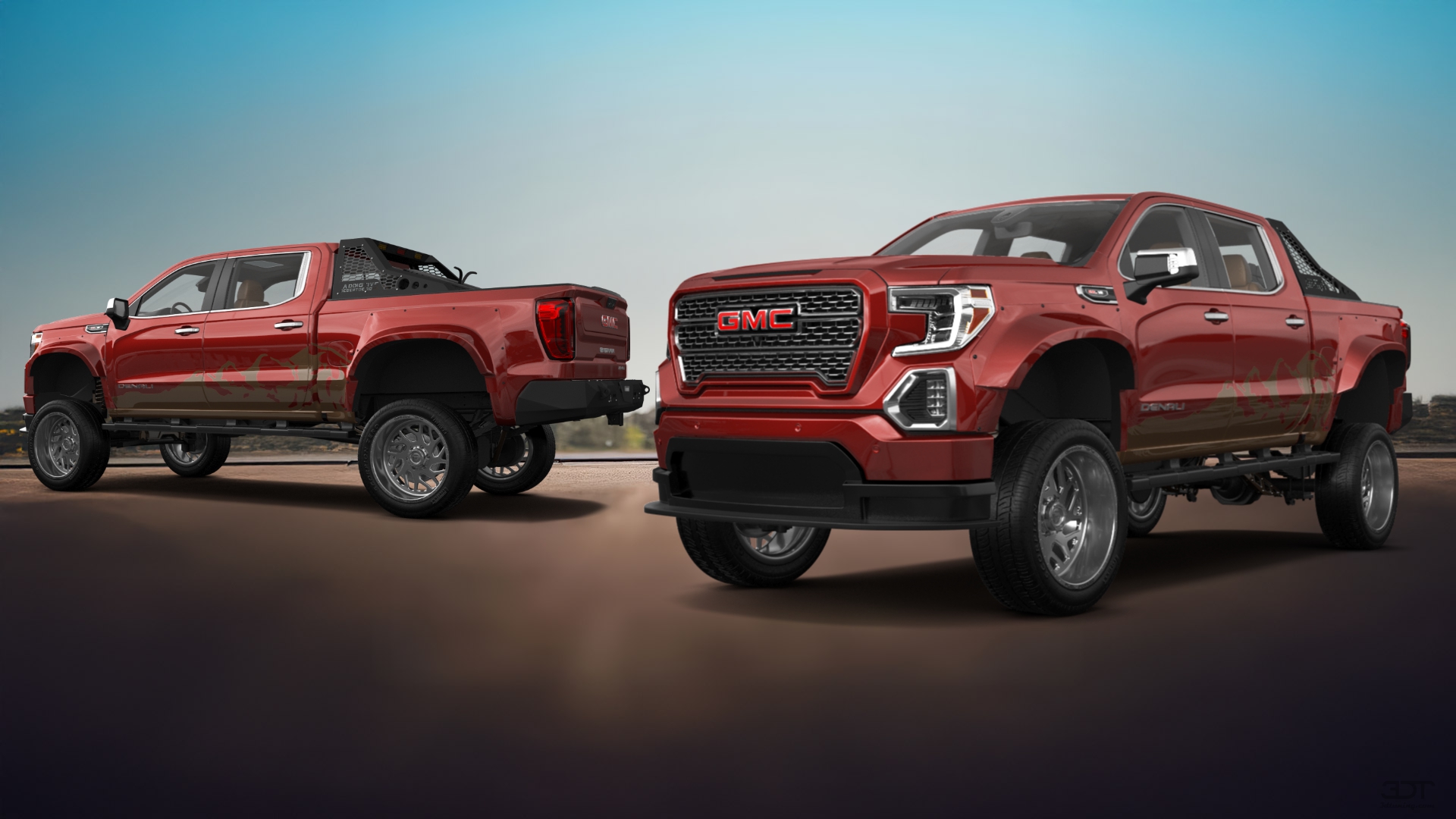 GMC Sierra 4 Door pickup truck 2020 tuning