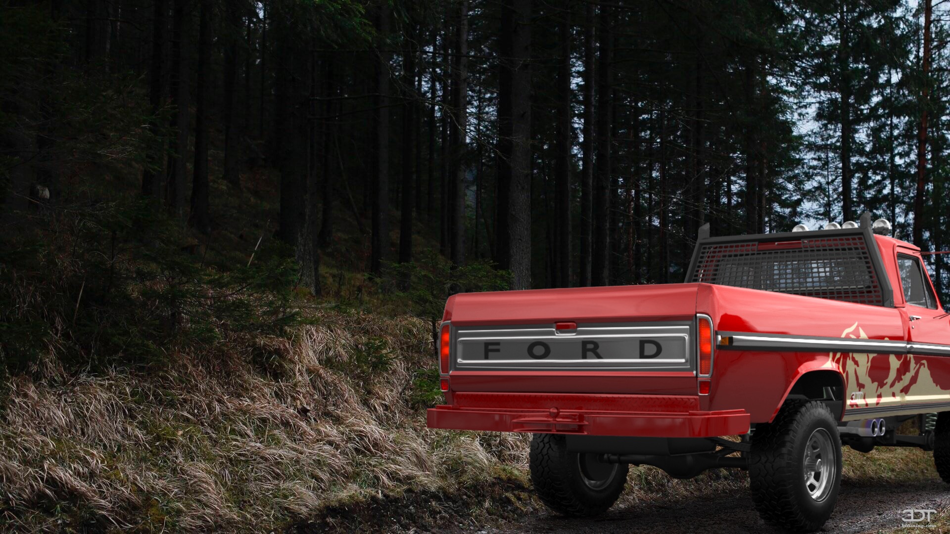 Ford F-250 2 Door pickup truck 1971 Images