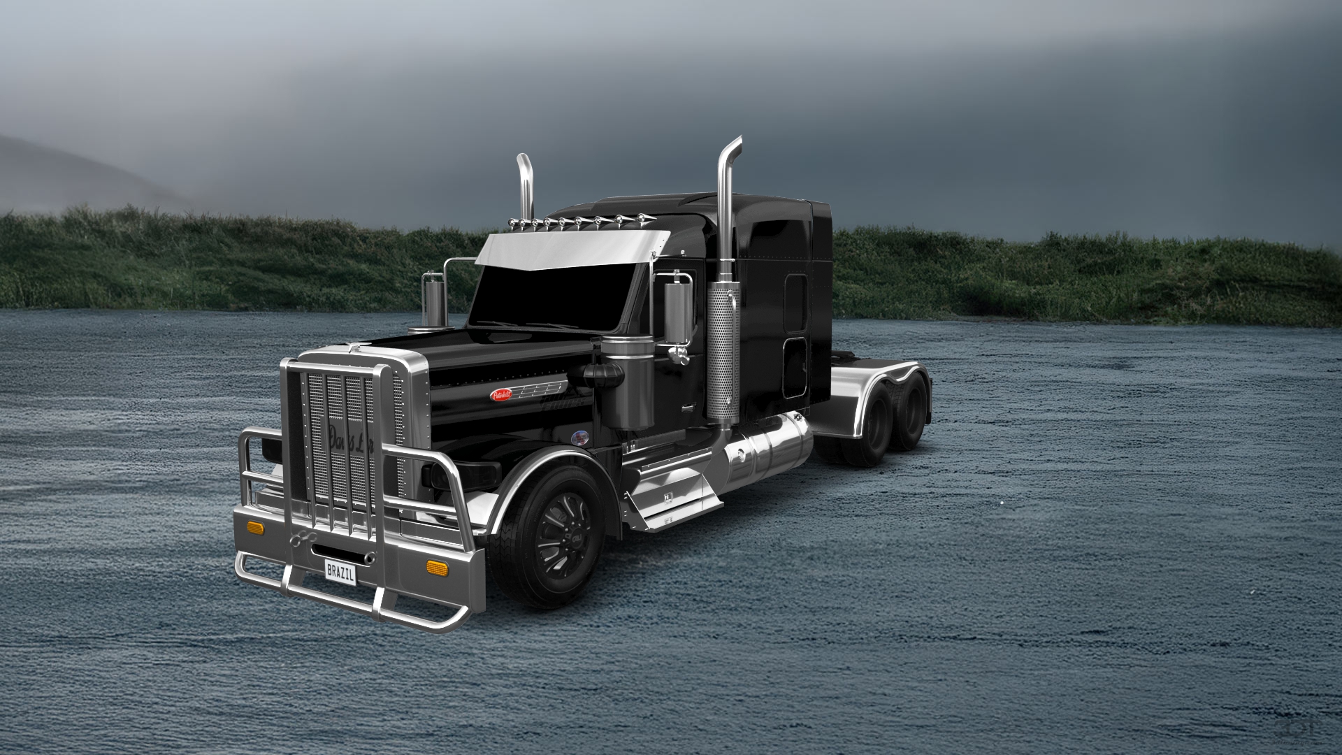Peterbilt 589 Sleeper Cab Truck 2024 tuning