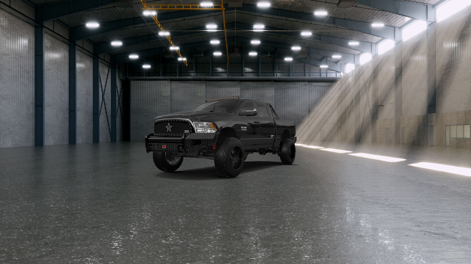 Dodge Ram 1500 6.4 ft box 4 Door pickup truck 2013 tuning