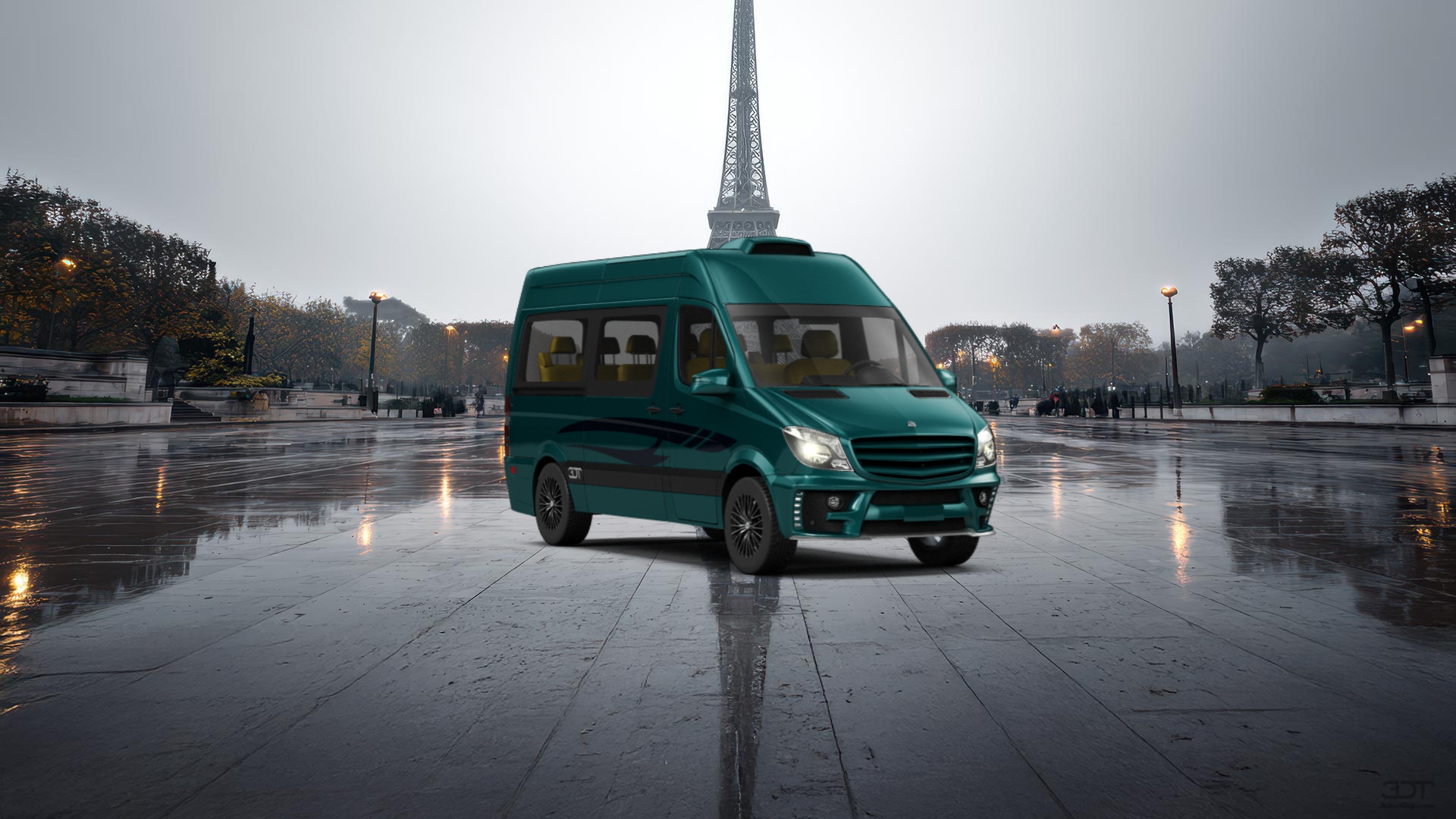 Mercedes Sprinter Passenger Van 2013 tuning